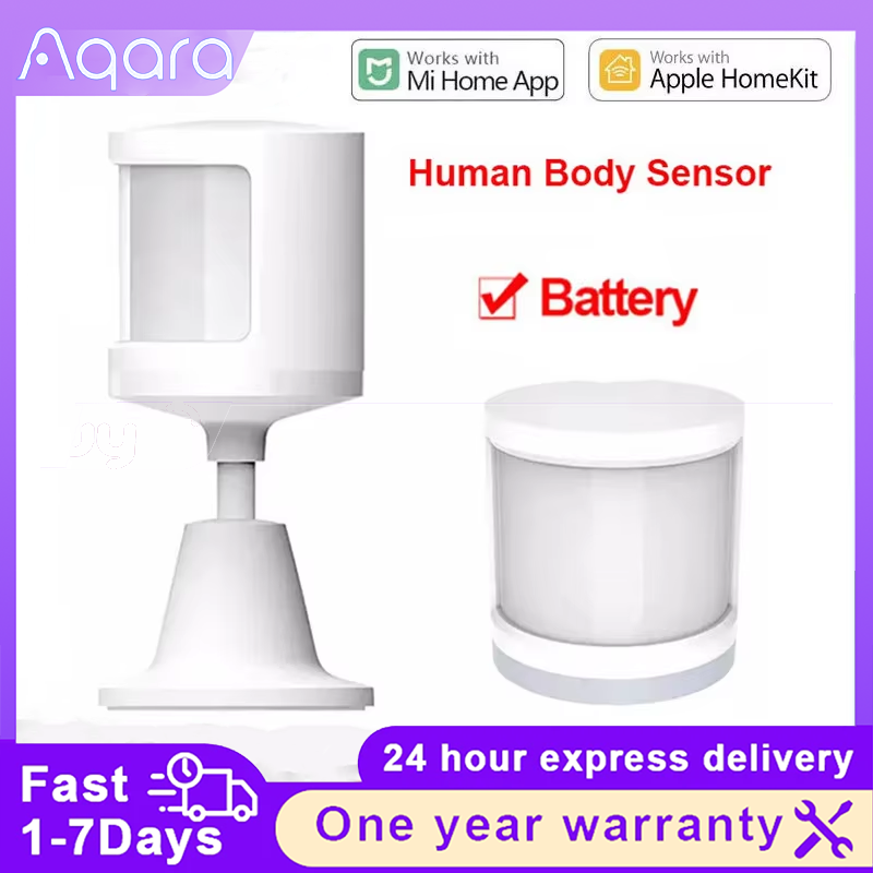 Xiaomi Hub Mijia Hub - เซ็นเซอร์ตรวจจับการเคลื่อนไหว Aqara เซ็นเซอร์ตรวจจับร่างกายมนุษย์อัจฉริยะ ตรวจจับการเคลื่อนไหวของร่างกาย ไร้สาย รองรับ