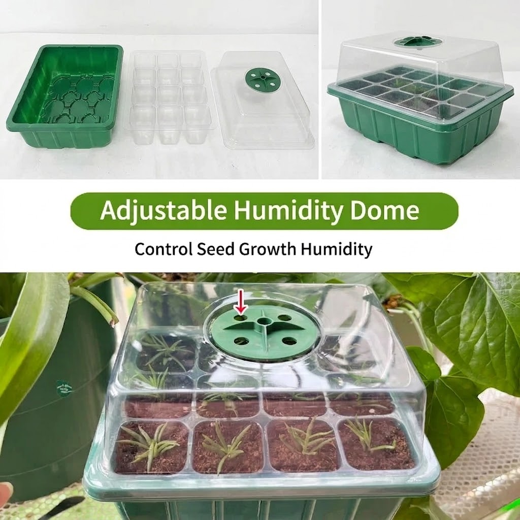 ถาดเพาะเมล็ดพร้อมชุดไฟปลูกต้นไ - Humidity Dome Kit บทวิจารณ์และราคา