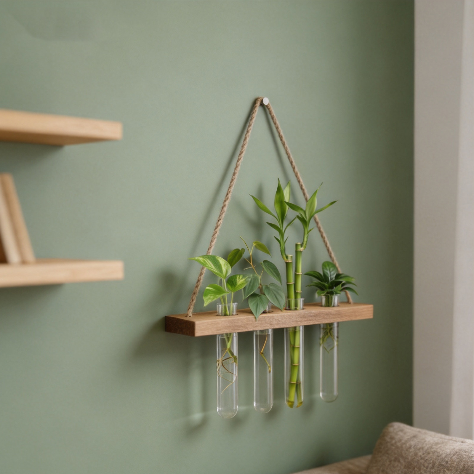 แท่นเพาะชำต้นไม้ฐานไม้ ที่วางห - Propagation Station Vase บทวิจารณ์และราคา